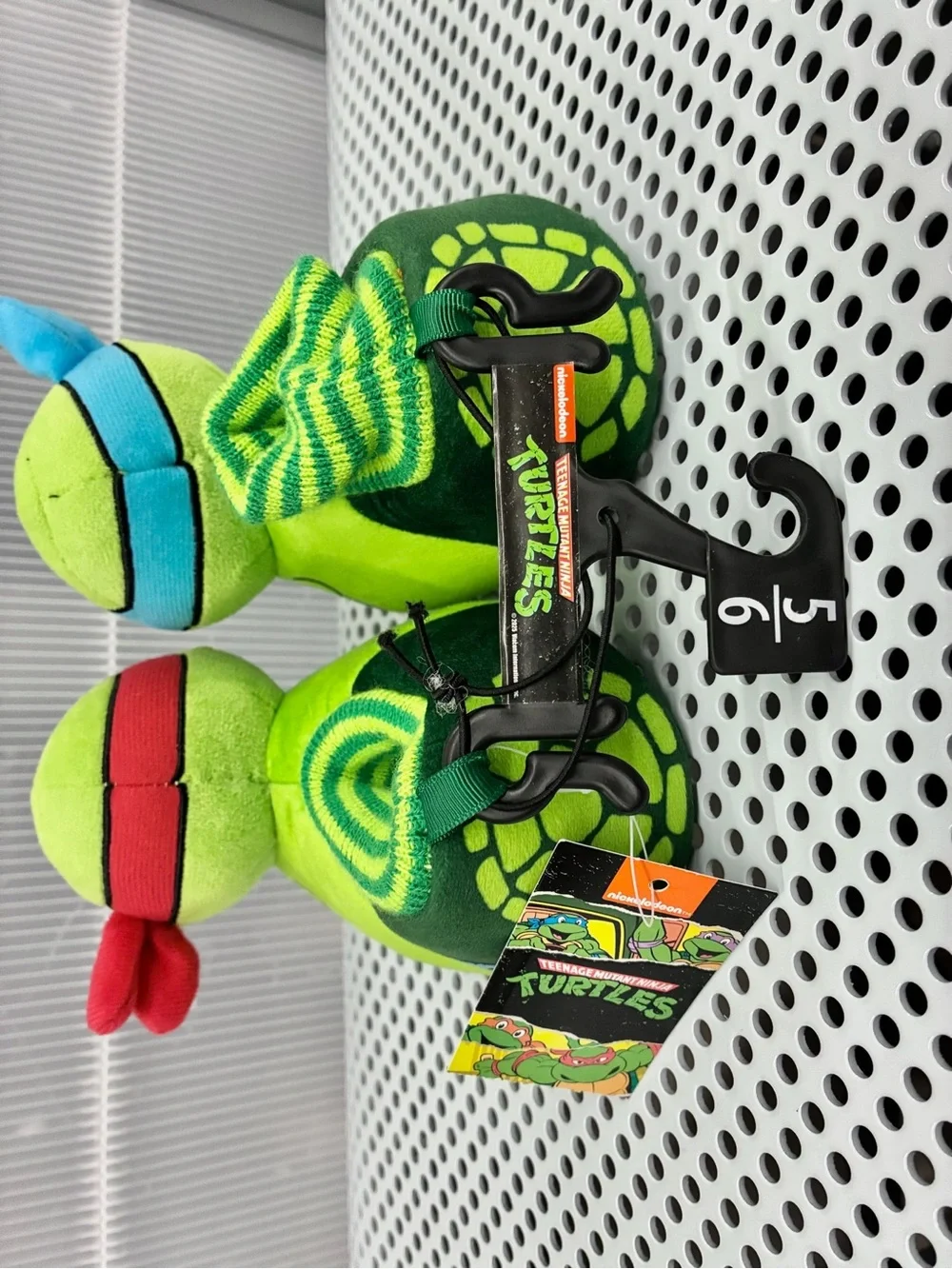 🎈$15🎈NEW Teenage Mutant Ninja Turtle Sock Top Slippers Toddler 5/6 Toddler Boys